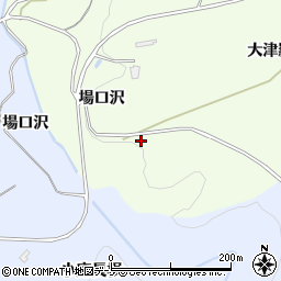 青森県南部町（三戸郡）森越（場口沢）周辺の地図