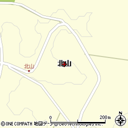 青森県南部町（三戸郡）埖渡（北山）周辺の地図