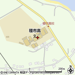 岩手県立種市高等学校周辺の地図