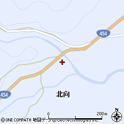 青森県三戸郡新郷村戸来北向39周辺の地図