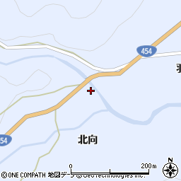 青森県三戸郡新郷村戸来北向39-2周辺の地図