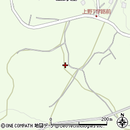 青森県三戸郡階上町道仏上野前周辺の地図