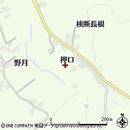 青森県南部町（三戸郡）森越（押口）周辺の地図