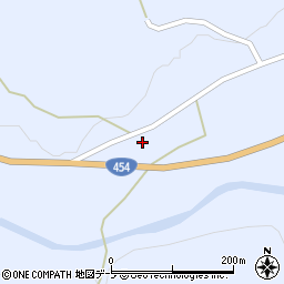 青森県新郷村（三戸郡）戸来（六ツ橋）周辺の地図