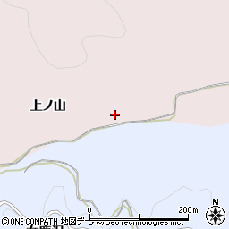 青森県南部町（三戸郡）剣吉（上ノ沢）周辺の地図
