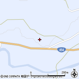 青森県新郷村（三戸郡）戸来（栃棚ノ上）周辺の地図