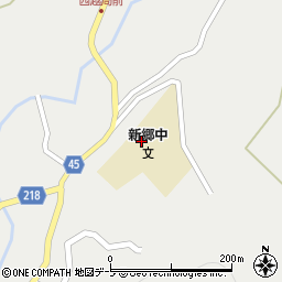新郷村立新郷中学校周辺の地図