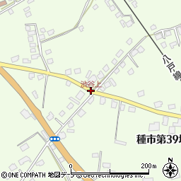 渋谷上周辺の地図