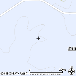 青森県三戸郡階上町金山沢林下周辺の地図