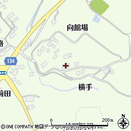 青森県南部町（三戸郡）森越周辺の地図