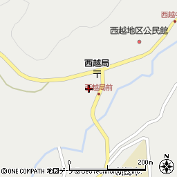 青森県新郷村（三戸郡）西越（沢口）周辺の地図
