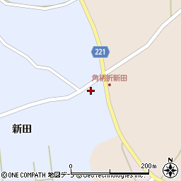 青森県三戸郡階上町金山沢新田1周辺の地図