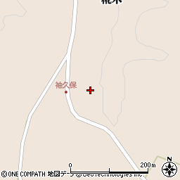 青森県三戸郡南部町椛木周辺の地図