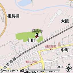 陽廣寺周辺の地図