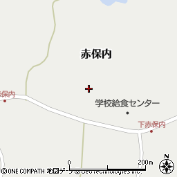 青森県三戸郡階上町赤保内蛭子周辺の地図