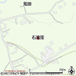 青森県三戸郡階上町道仏石渡窪周辺の地図