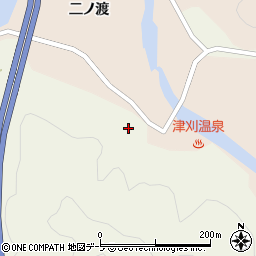 青森県平川市碇ヶ関東碇ヶ関山周辺の地図