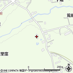 青森県三戸郡階上町道仏石渡窪3周辺の地図