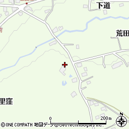 青森県三戸郡階上町道仏石渡窪2周辺の地図