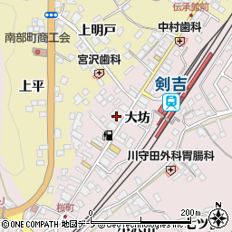 夏堀仕出し店周辺の地図