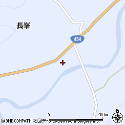 青森県新郷村（三戸郡）戸来（長峯家ノ下）周辺の地図
