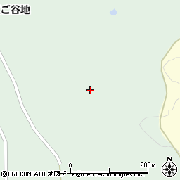 青森県南部町（三戸郡）福田（くご谷地）周辺の地図