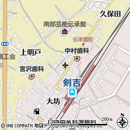 小ケ口商店周辺の地図