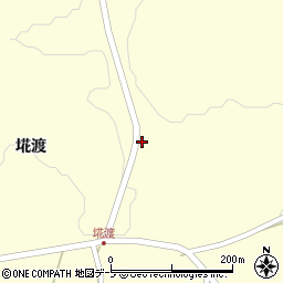 青森県南部町（三戸郡）埖渡（松田）周辺の地図