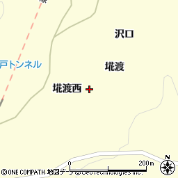 青森県南部町（三戸郡）埖渡（西）周辺の地図