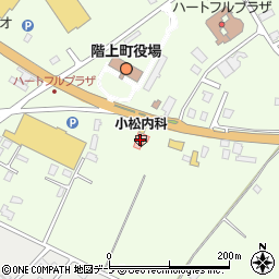 小松内科医院周辺の地図