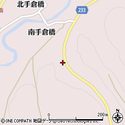 青森県三戸郡五戸町手倉橋堀合沢周辺の地図