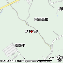 青森県三戸郡南部町福田ヲヤヘタ周辺の地図
