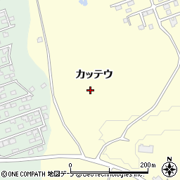 青森県三戸郡南部町埖渡カッテウ周辺の地図