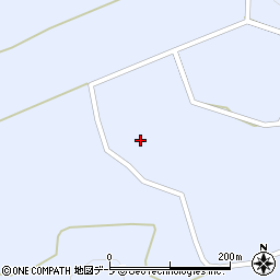 青森県新郷村（三戸郡）戸来（向落合）周辺の地図
