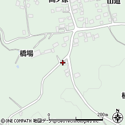 青森県南部町（三戸郡）福田（奥ノ城）周辺の地図