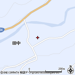 青森県新郷村（三戸郡）戸来（田中家ノ下タ）周辺の地図
