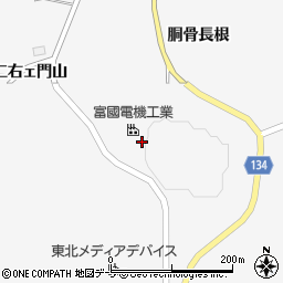 多摩川精機株式会社八戸事業所福地工場周辺の地図