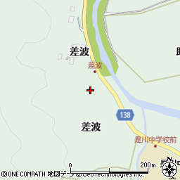 青森県八戸市是川差波47周辺の地図