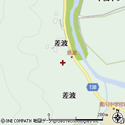 青森県八戸市是川差波45周辺の地図