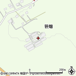 笹山大吉豚舎周辺の地図