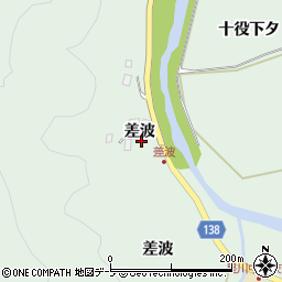 青森県八戸市是川差波39周辺の地図