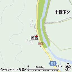 青森県八戸市是川差波35周辺の地図