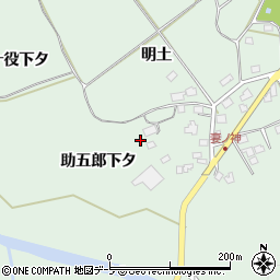 青森県八戸市是川妻ノ神周辺の地図