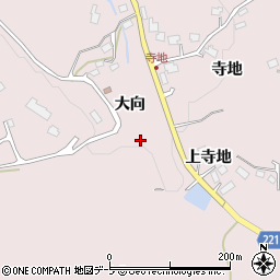 青森県八戸市松館大向周辺の地図