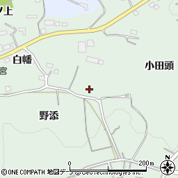 青森県八戸市是川白幡45周辺の地図