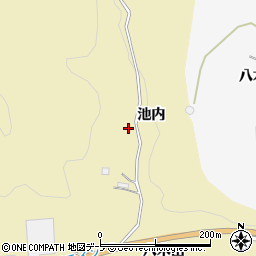 青森県南部町（三戸郡）斗賀（池内）周辺の地図