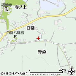 青森県八戸市是川白幡23周辺の地図