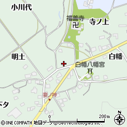 青森県八戸市是川白幡1-1周辺の地図
