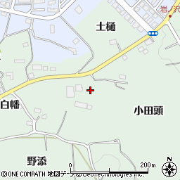 青森県八戸市是川白幡38-4周辺の地図