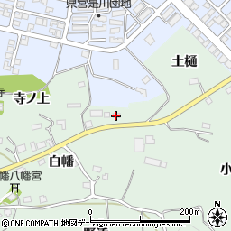 青森県八戸市是川白幡34-1周辺の地図